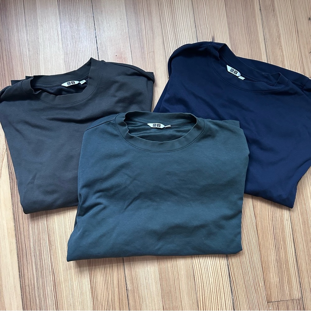 Uniqlo AIRism Oversized t-shirt bundle
